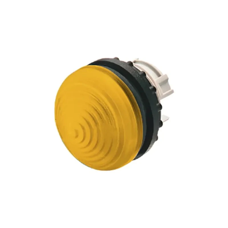 Eaton Yellow Pilot Light, 23 mm Cutout RMQ Titan M22 Series 216781 M22-LH-Y