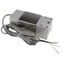 Tedea Huntleigh High Capacity Aluminium Single Point Load Cell, Compression Measurement, 50kg Min, 500kg 1250-0500-F000-RS