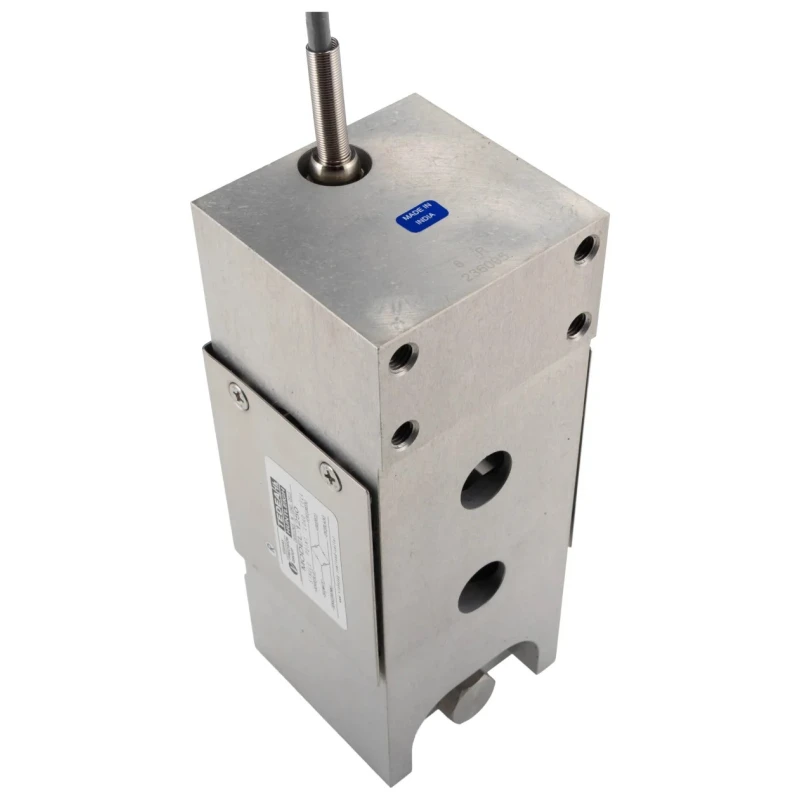 Tedea Huntleigh High Capacity Aluminium Single Point Load Cell, Compression Measurement, 50kg Min, 500kg 1250-0500-F000-RS