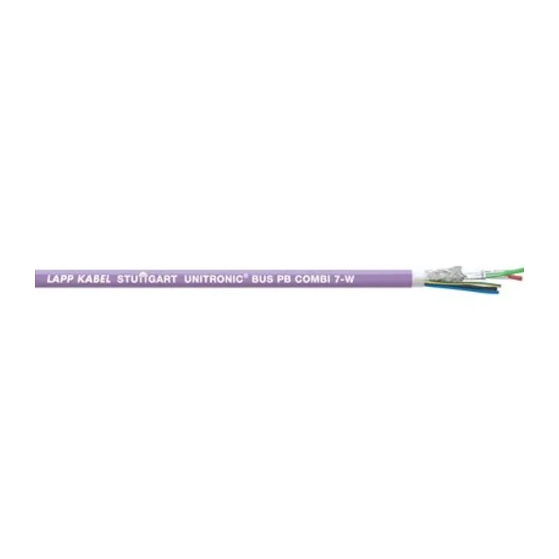 Lapp UNITRONIC BUS PB Data Cable 2 Cores 0.64 mm² CSA 19 AWG Screened 100 m Purple PVC Sheath 250V 2170220