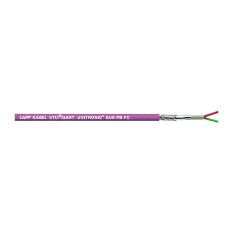 Lapp UNITRONIC BUS PB Data Cable 2 Cores 0.64 mm² CSA 19 AWG Screened 100 m Purple PVC Sheath 250V 2170220