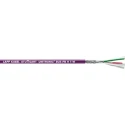 Lapp UNITRONIC BUS PB Data Cable 2 Cores 0.64 mm² CSA 19 AWG Screened 100 m Purple PVC Sheath 250V 2170220