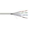 RS PRO Cat7 Shielded Ethernet Cable, 100 m, Grey, S/FTP PVC Jacket Cat7