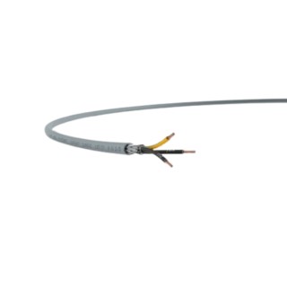 RS PRO OLFLEX CLASSIC 115 CY Control Cable 3 Cores 20 AWG Screened Stranded Silver Grey PVC Sheath 50m 1136103