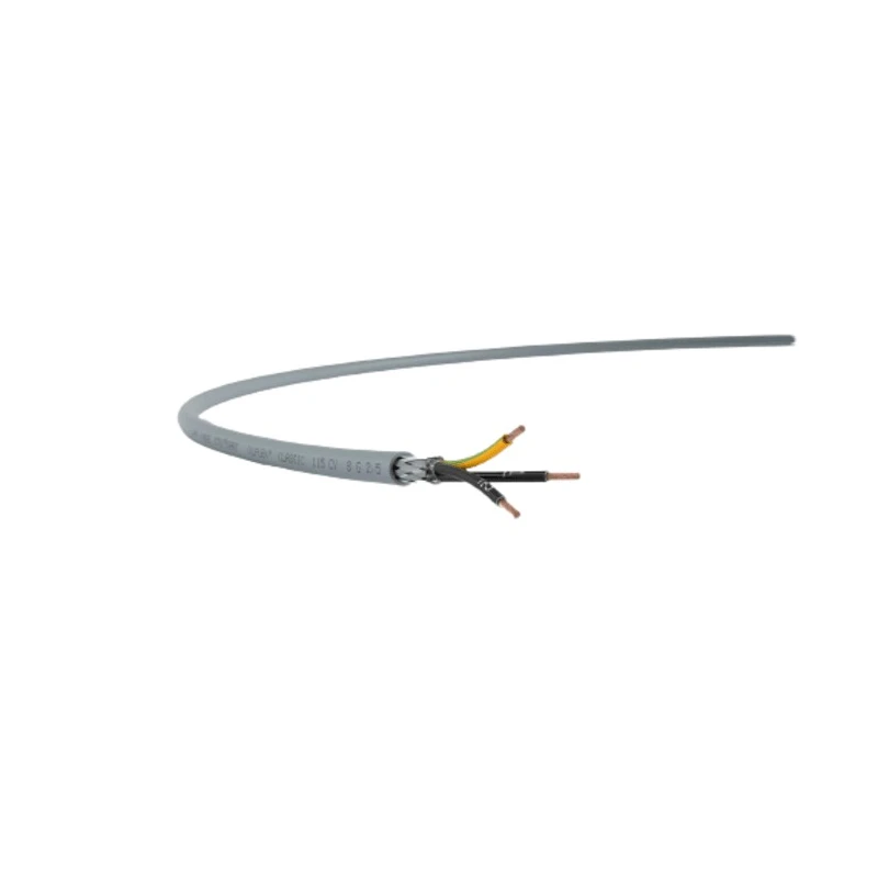 Lapp OLFLEX CLASSIC 115 CY Screened Stranded Control Cable 4 Cores 16 AWG 50m Silver Grey Polyvinyl Chloride Sheath 1136304
