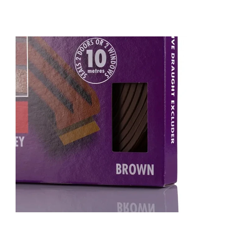 RS PRO Brown Ethylene Propylene Diene Monomer Edging Strip, 10 m 444-2543