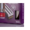 RS PRO White Ethylene Propylene Diene Monomer Edging Strip 10 m 444-2559
