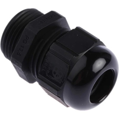 Lapp SKINTOP ST Series 1 Cable Gland Kit, 5 Pieces, PG13.5 Thread, UV-Resistant, IP68, Length 41 mm 53015230