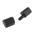 RS PRO Matt Thermoplastic Barrel Hinge with Lift Off Pin Screw Fixing 62mm x 22mm x 17mm 110-4572