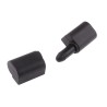 RS PRO Matt Thermoplastic Barrel Hinge with Lift Off Pin Screw Fixing 62mm x 22mm x 17mm 110-4572