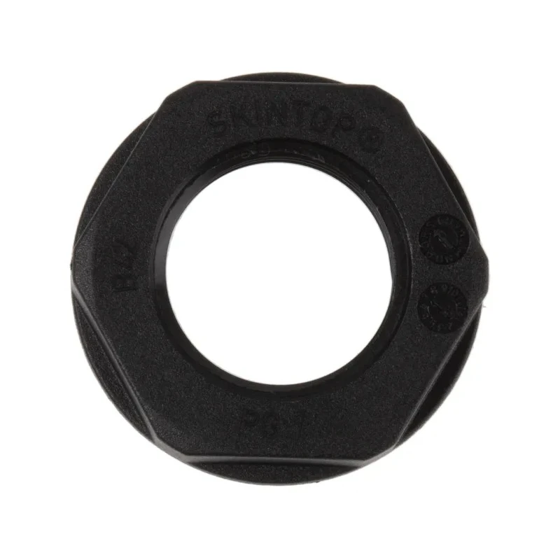 Lapp Black Fibreglass Reinforced Polyamide Cable Gland Locknut PG11 Thread IP68 53019200