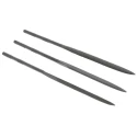 RS PRO 160 mm Needle File Set 12 Piece Precision Shaping and Smoothing Tools 3 mm Thickness 123-0929