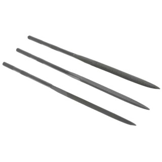 RS PRO 160 mm Needle File Set 12 Piece Precision Shaping and Smoothing Tools 3 mm Thickness 123-0929