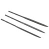 RS PRO 160 mm Needle File Set 12 Piece Precision Shaping and Smoothing Tools 3 mm Thickness 123-0929