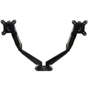StarTech.com Black Desk Mount Monitor Arm, Supports Up to 8 kg, VESA 75x75 & 100x100 mm ARMSLIMDUO