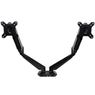 StarTech.com Black Desk Mount Monitor Arm, Supports Up to 8 kg, VESA 75x75 & 100x100 mm ARMSLIMDUO