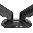 StarTech.com Black Desk Mount Monitor Arm, Supports Up to 8 kg, VESA 75x75 & 100x100 mm ARMSLIMDUO