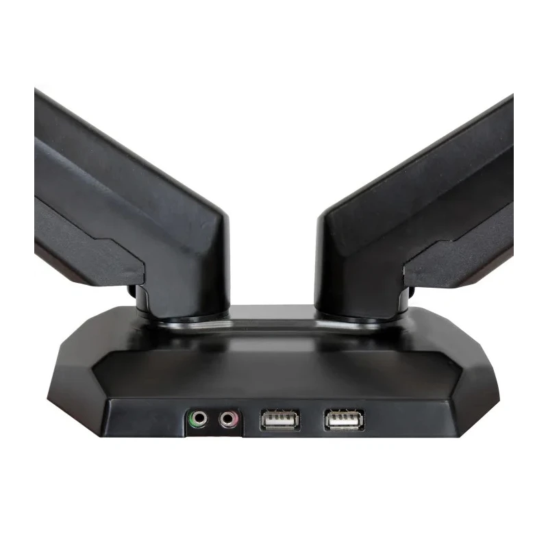 StarTech.com Black Desk Mount Monitor Arm, Supports Up to 8 kg, VESA 75x75 & 100x100 mm ARMSLIMDUO