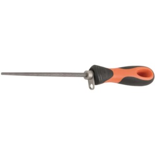 Bahco 150 mm Second Engineers File Round Handle Included TAH1-230-06-2-2