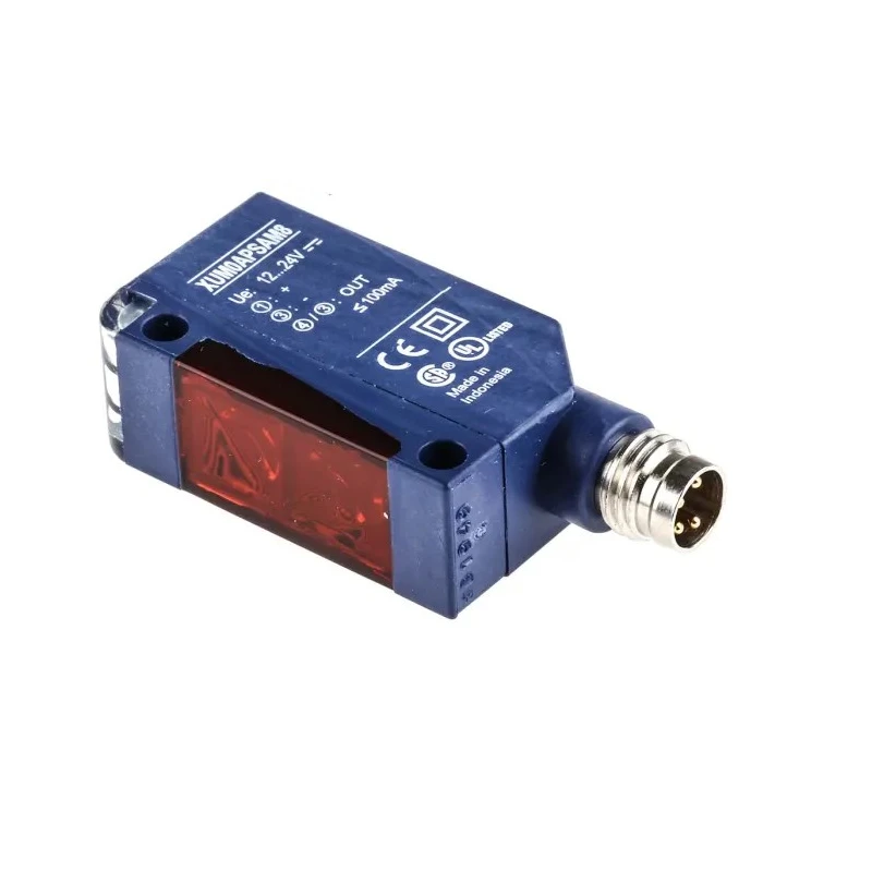 Telemecanique Sensors Through Beam Photoelectric Sensor Block Style 100 mm to 10 m Detection Range PNP Output XUM0APSAM8