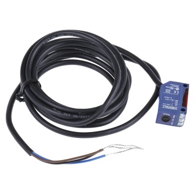 Telemecanique Sensors Through Beam Photoelectric Sensor Block Style 24V DC 100 mm to 10 m Detection Range PNP XUM0APSAL2