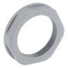 Lapp Silver Grey Fibreglass Reinforced Polyamide Cable Gland Locknut PG7 Thread IP68 53019050