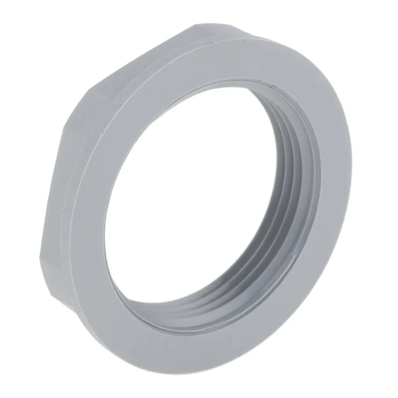 Lapp Silver Grey Fibreglass Reinforced Polyamide Cable Gland Locknut PG7 Thread IP68 53019050