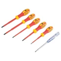 RS PRO 9 Piece Screwdriver and Plier Set with Tool Chest VDE 1000V Approved 125-3097