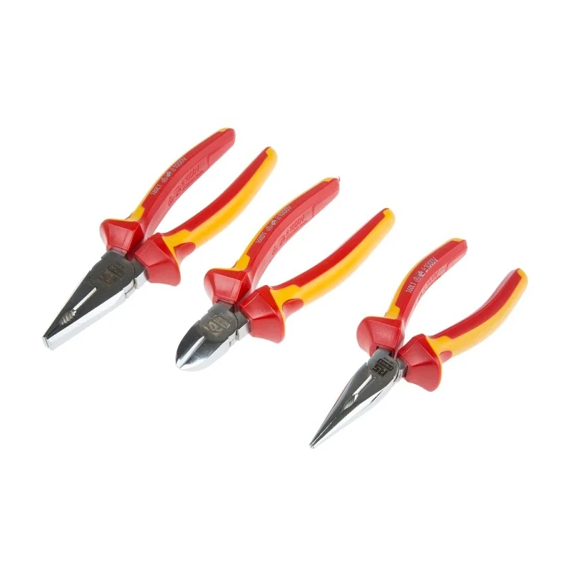 RS PRO 9 Piece Screwdriver and Plier Set with Tool Chest VDE 1000V Approved 125-3097