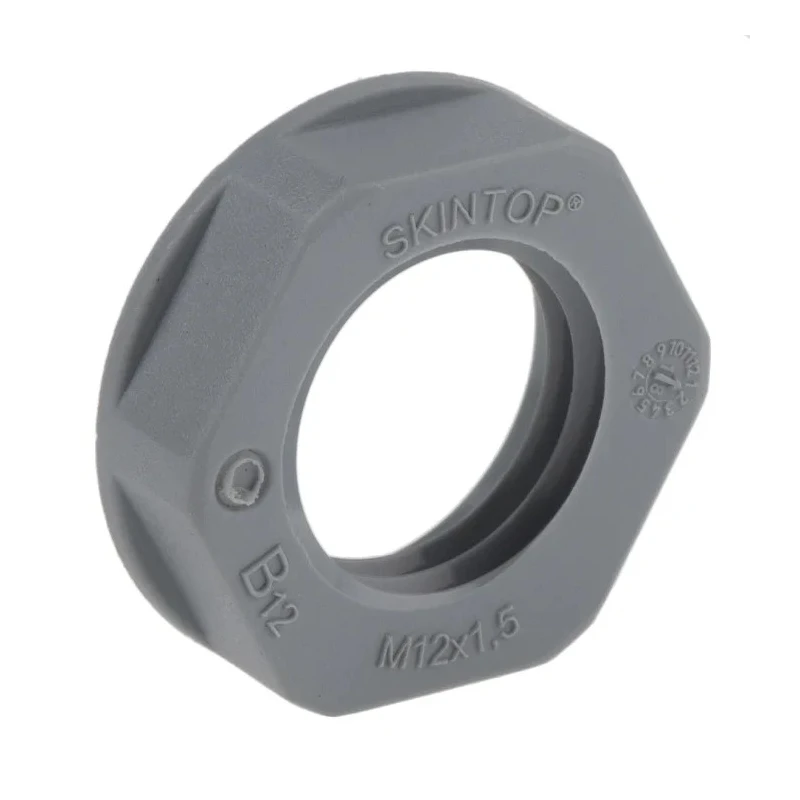 Lapp Silver Grey Fibreglass Reinforced Polyamide Cable Gland Locknut M20 Thread IP68 53119000