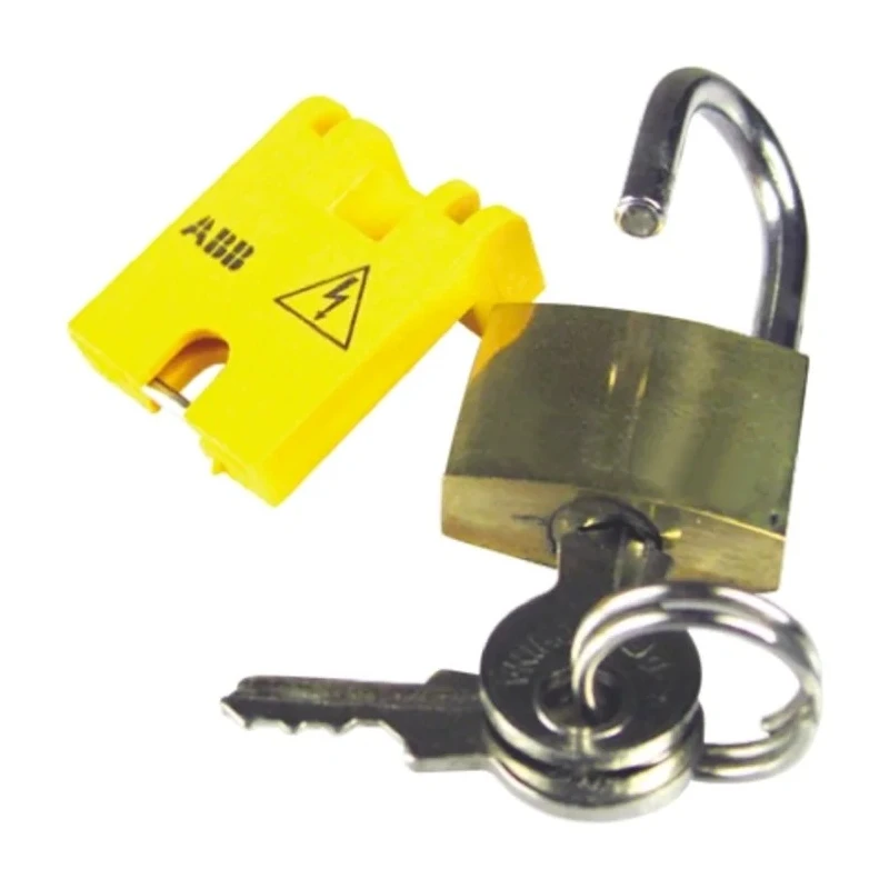 ABB Padlock with 21mm Body, 3 Keys, 10 Pieces Per Pack GJF1101903R0003 SA3