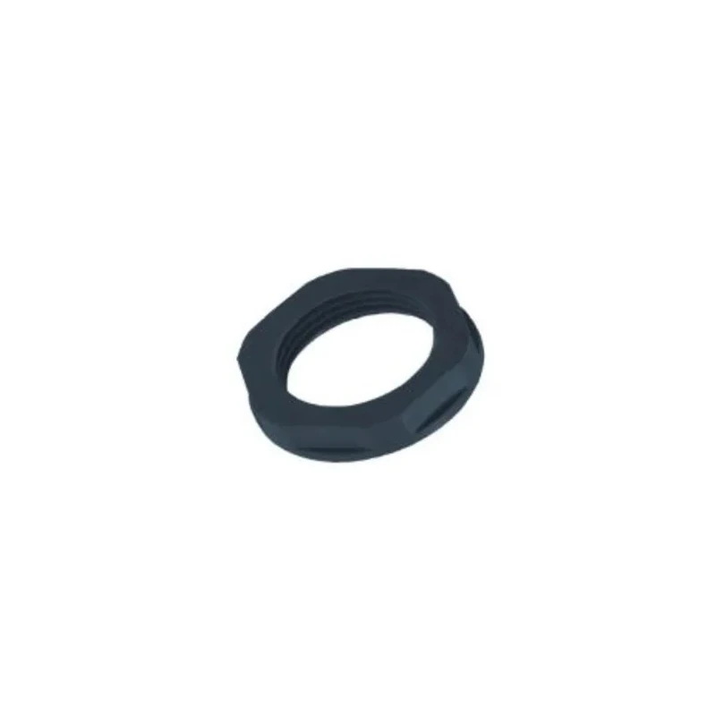 Lapp Black Fibreglass Reinforced Polyamide Cable Gland Locknut M12 Thread IP68 53119100