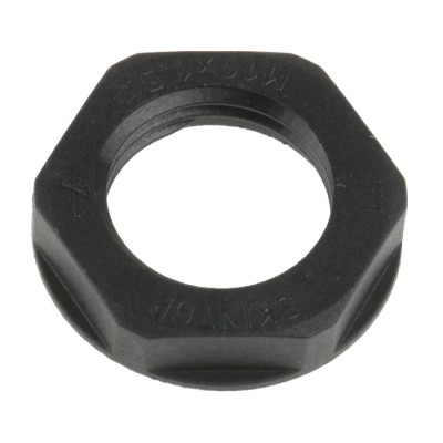 Lapp Black Fibreglass Reinforced Polyamide Cable Gland Locknut M16 Thread IP68 53119110