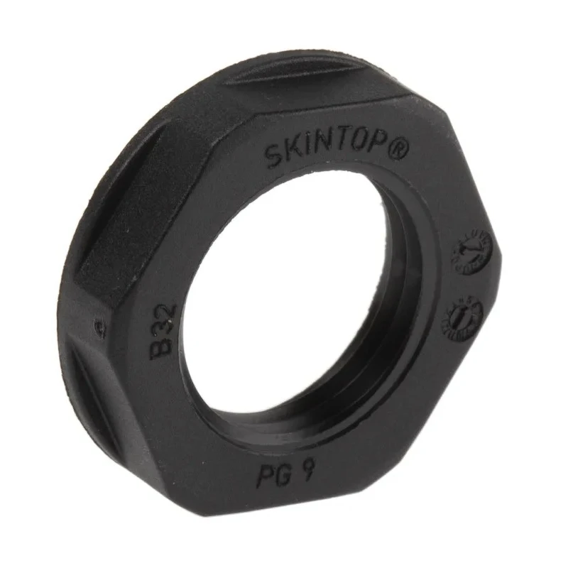 Lapp Black Fibreglass Reinforced Polyamide Cable Gland Locknut PG13.5 Thread IP68 53019210