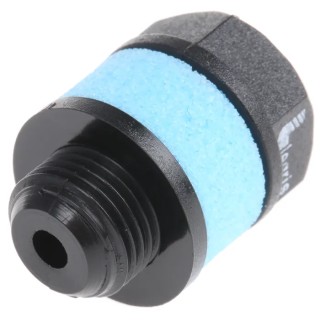 Legris Polyethylene Pneumatic Silencer 1/8 in G Threaded Male 10 bar 80°C 0676 00 10