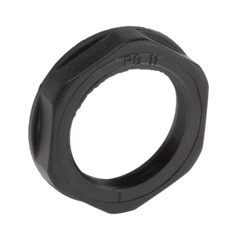 Lapp Black Fibreglass Reinforced Polyamide Cable Gland Locknut PG11 Thread IP68 53019220