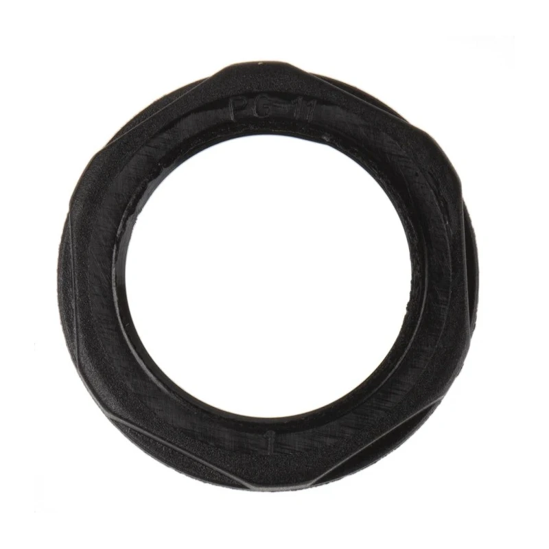 Lapp Black Fibreglass Reinforced Polyamide Cable Gland Locknut PG11 Thread IP68 53019220