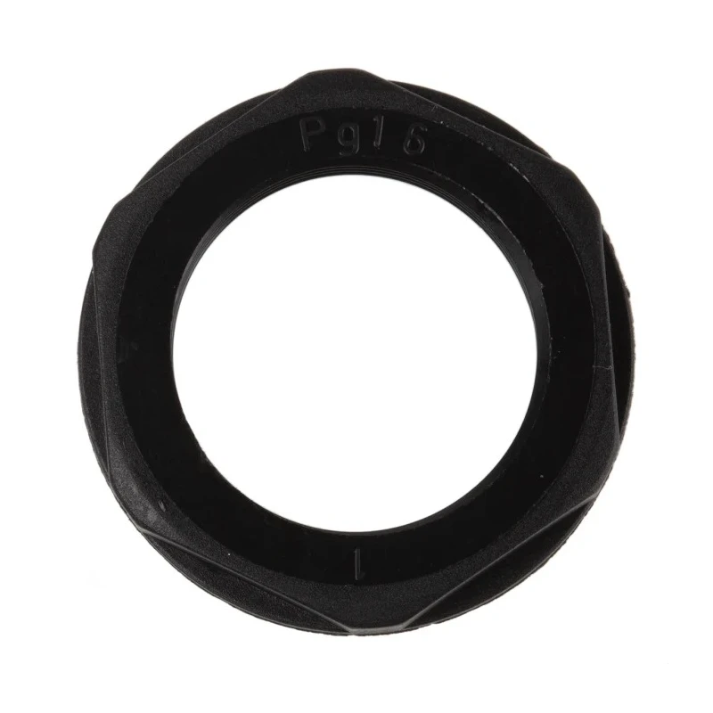 Lapp Black Fibreglass Reinforced Polyamide Cable Gland Locknut PG29 Thread IP68 53019240
