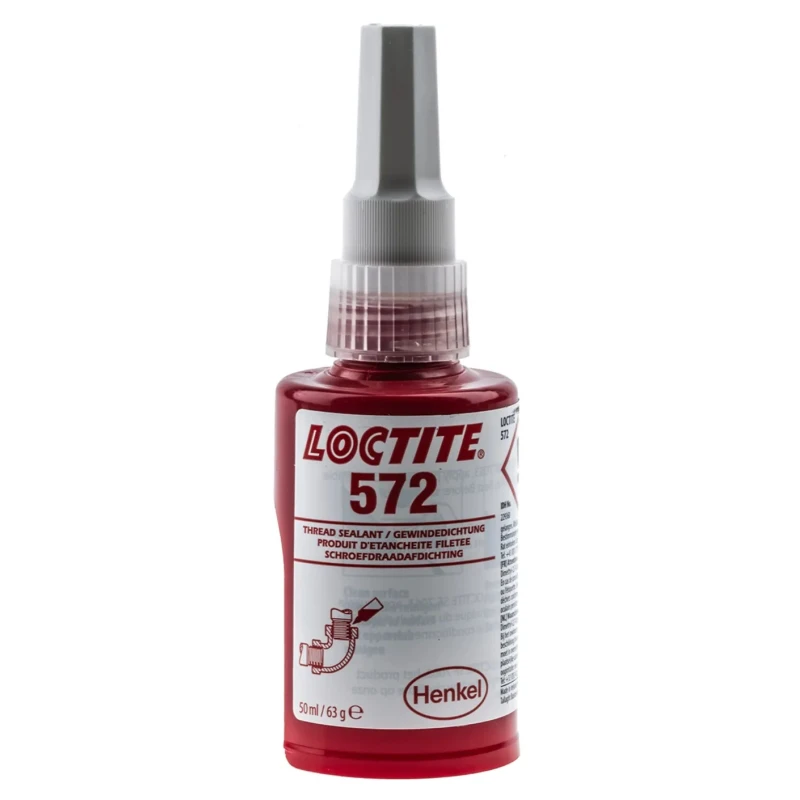 Loctite White Pipe Sealant, High Viscosity, 50ml, Thixotropic, Model LOCTITE 572