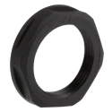 Lapp Black Fibreglass Reinforced Polyamide Cable Gland Locknut M12 Thread IP68 53019250