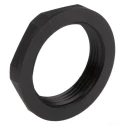Lapp Black Fibreglass Reinforced Polyamide Cable Gland Locknut M12 Thread IP68 53019250