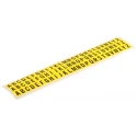 RS PRO Black Self-Adhesive Letters Vinyl Cloth 9.5 mm Character Height 445-3896