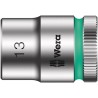 Wera Manual and Power Tool Socket 3/8 in Drive 13 mm 6 Point Hex Chrome Vanadium Steel 29mm Overall Length 05003558001