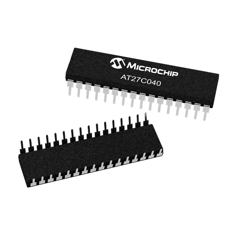Microchip 4 MB EPROM 32-Pin PDIP, OTP Reprogrammable, Parallel Interface, 90ns Access Time AT27C040-90PU