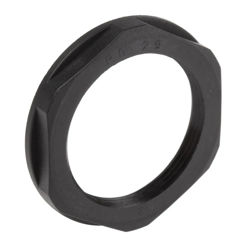 Lapp Black Fibreglass Reinforced Polyamide Cable Gland Locknut M16 Thread IP68 53019260