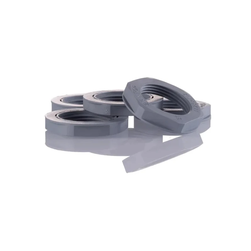 Lapp Silver Grey Fibreglass Reinforced Polyamide Cable Gland Locknut M12 Thread IP68 53119030