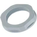 Lapp Silver Grey Fibreglass Reinforced Polyamide Cable Gland Locknut, M16 Thread, IP68 53119040
