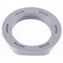 Lapp Silver Grey Fibreglass Reinforced Polyamide Cable Gland Locknut, M16 Thread, IP68 53119040