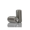 RS PRO Stainless Steel M4 x 10 mm Grub Screw Plain Cup 124-7391