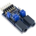 Digilent Pmod AMP3 2W Stereo Digital-Input Class D Power Amplifier System Board 410-270